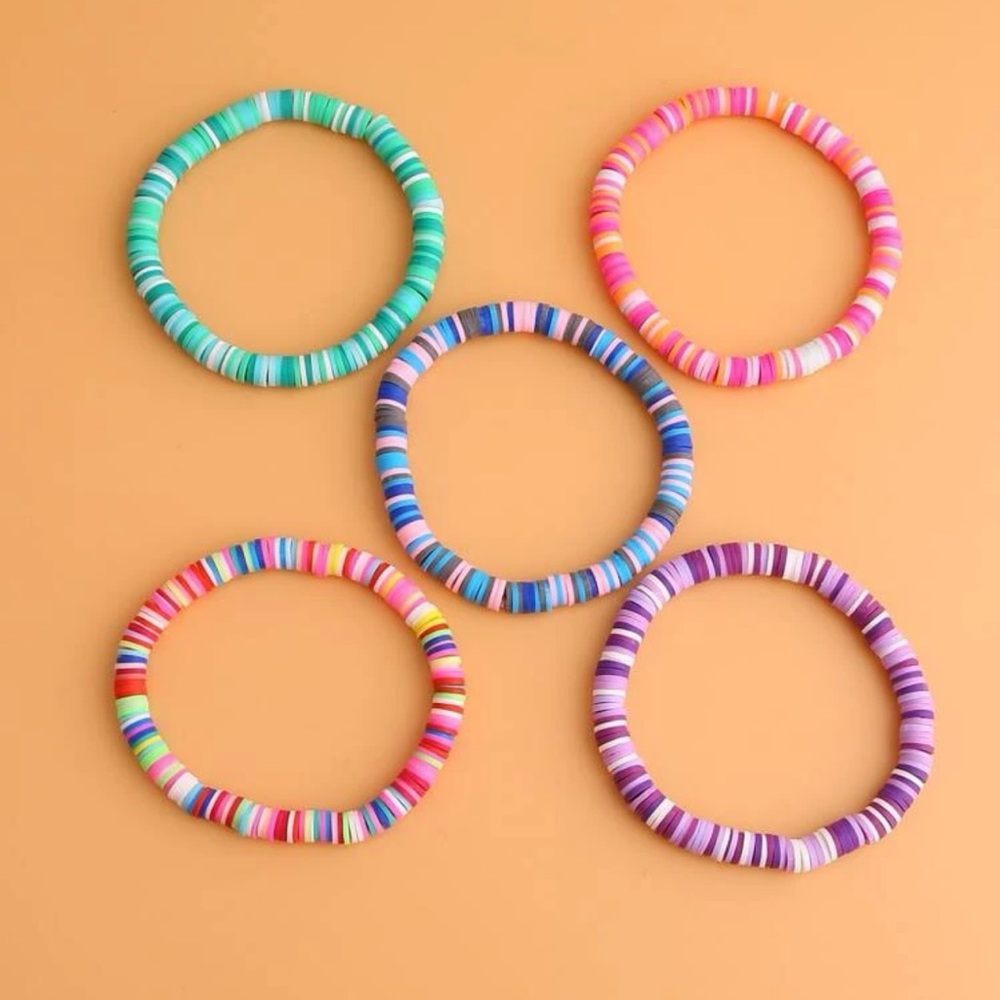 Colorful bracelets/anklets